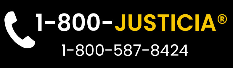 1800 justicia phone number