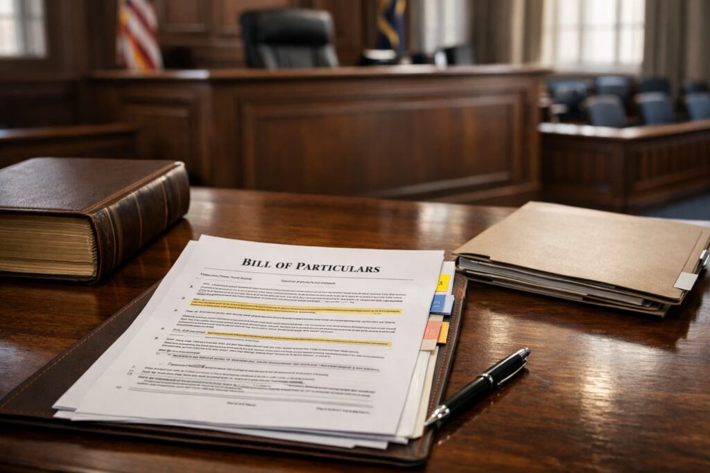 The “Bill of Particulars”: The Roadmap That Defines Your Trial